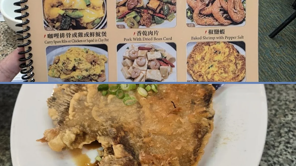 Shared plates on a casual restaurant table