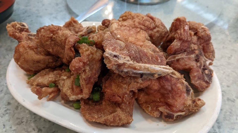 Salt and Pepper Pork Chops