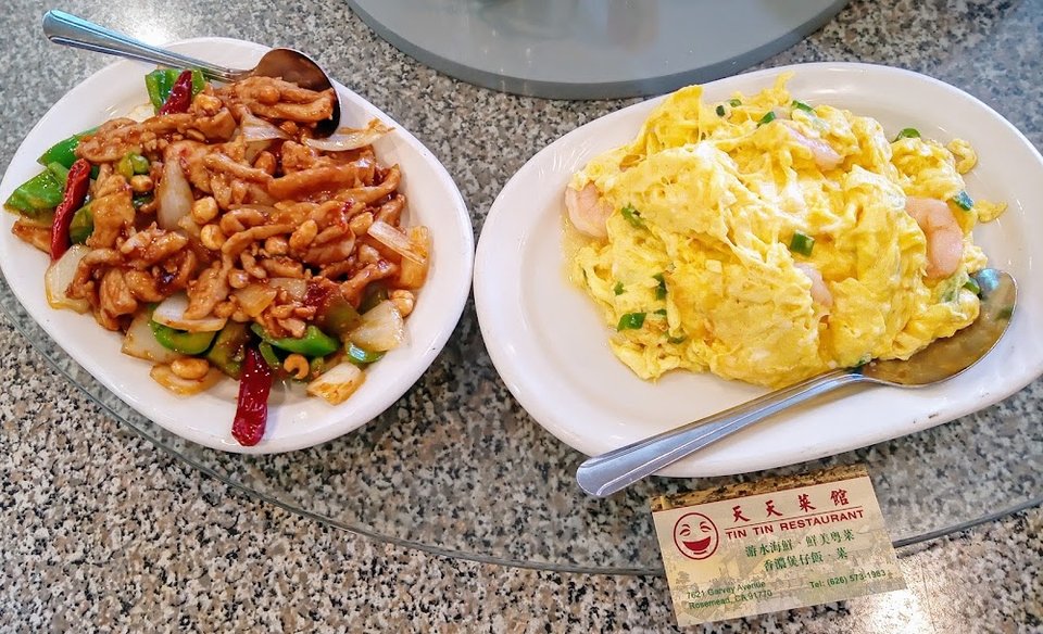 Shrimp with Scrambled Egg